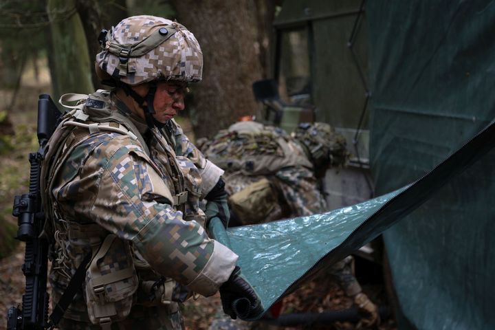 На всех казарм не хватило: часть канадских военных будет жить в палатках