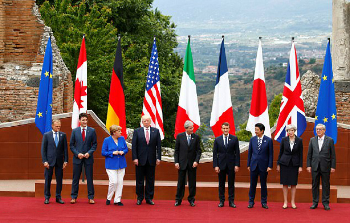 ������ G7 ��������� ���������� �� ������ � �����������