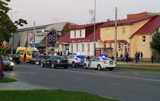 Лихача наказали на месте аварии (ВИДЕО)