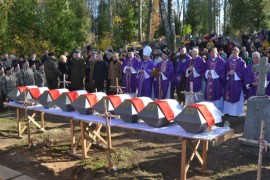 Воины обрели последний приют