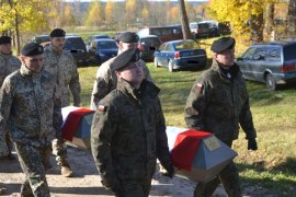 Воины обрели последний приют
