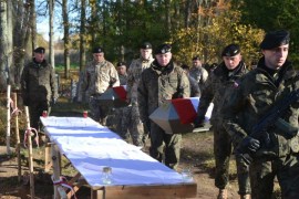 Воины обрели последний приют