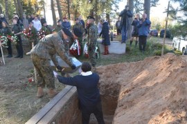 Воины обрели последний приют