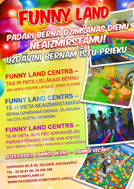 Funny Land Centrs � ���� ����� � ��������!