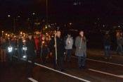 День Лачплесиса завершился факельным шествием