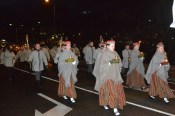 День Лачплесиса завершился факельным шествием