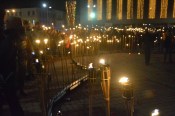 День Лачплесиса завершился факельным шествием