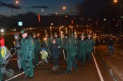 День Лачплесиса завершился факельным шествием