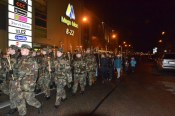 День Лачплесиса завершился факельным шествием