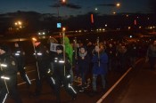 День Лачплесиса завершился факельным шествием