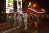 День Лачплесиса завершился факельным шествием