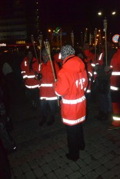 День Лачплесиса завершился факельным шествием