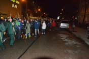 День Лачплесиса завершился факельным шествием