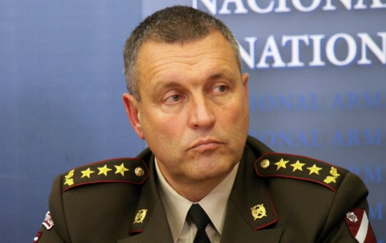 Командующий НВС: "Продемонстрированное Россией отношение, к сожалению, не является дружественным к Латвии"
