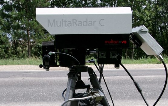 C 21 ноября на дорогах Латвии появятся еще 12 портативных фоторадаров (КАРТА)