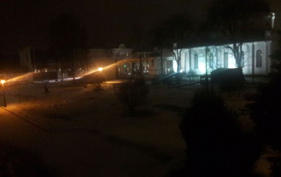 Жители снова жалуются на освещение в Саду скульптур
