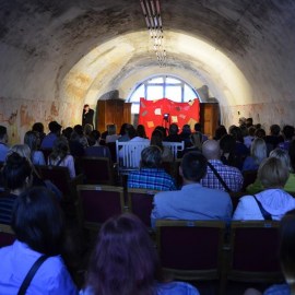 В Крепости состоялся творческий дебют юного актера из Даугавпилса