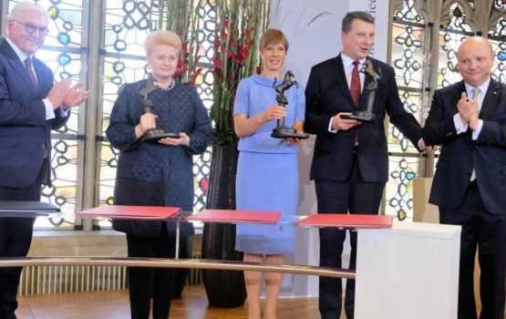Латвия, Литва и Эстония награждены Вестфальской премией мира