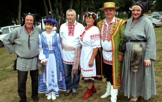 На празднике Купалье у белорусов Литвы