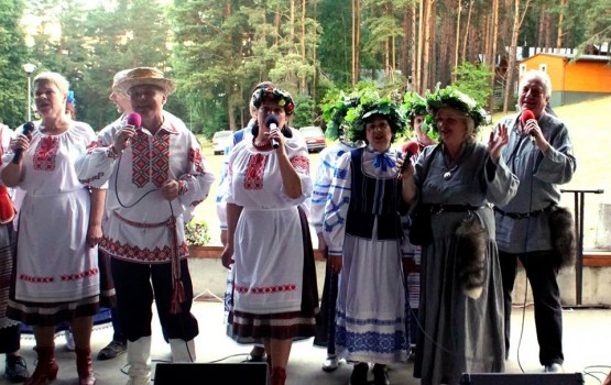 На празднике Купалье у белорусов Литвы