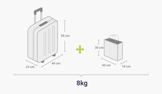 Размер имеет значение. AirBaltic изменила допустимые размеры ручной клади
