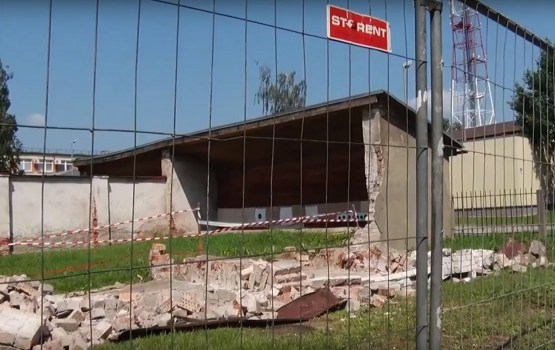 Стену тира восстановят