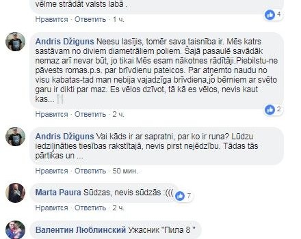 Судраба с бензопилой в руках призывает латвийцев голосовать
