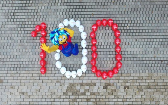 Флешмоб «Латвии – 100» продолжается. Мы тоже участвуем!