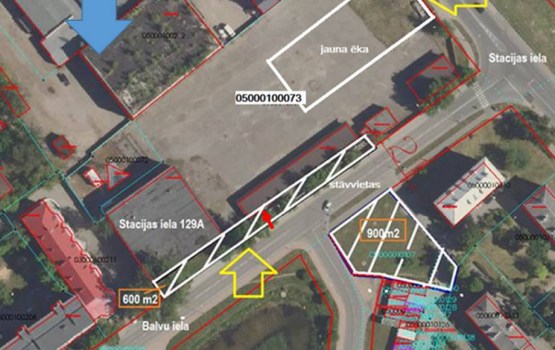 Новый тир построят на перекрестке улиц Stacijas и Balvu