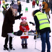 В Даугавпилсе прошел традиционный День снега