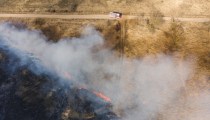 Латвия в огне: в субботу спасатели ликвидировали 69 поджогов старника (фото)