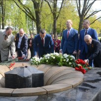 В Даугавпилсе отмечают победу в Великой Отечественной войне (ФОТО)