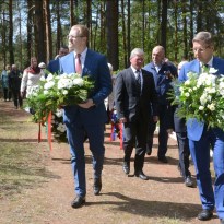 В Даугавпилсе отмечают победу в Великой Отечественной войне (ФОТО)