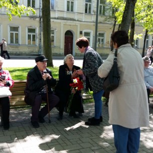 День Победы в Даугавпилсе: «Поклонимся великим тем годам…»