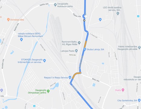 Меняется схема движения автобусов на ряде маршрутов