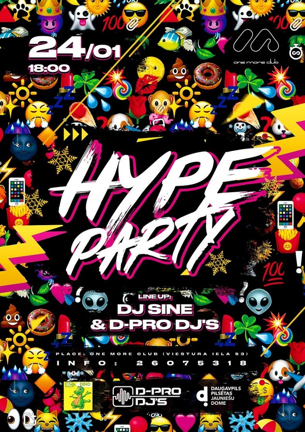 HYPE PARTY:        !