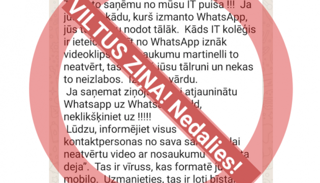 Cert.lv:  WhatsApp    