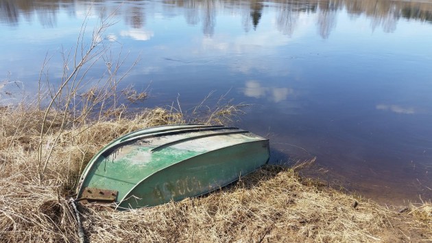 Река, небо, качели…