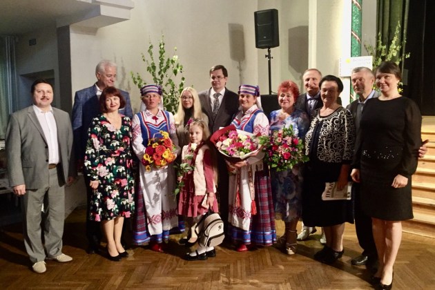 На празднике у белорусов Екабпилса