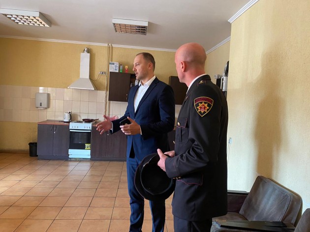 В Даугавпилс с визитом прибыл глава МВД Сандис Гиргенс (ВИДЕО)