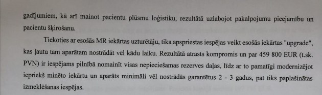 Будучи мэром, Элксниньш отказал Семенову в магнитном резонансе