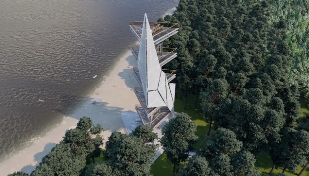 На пляже в Стропах предлагают установить смотровую вышку