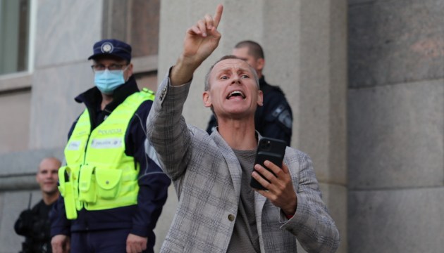 Против А. Гобземса начат административный процесс о несанкционированной акции протеста