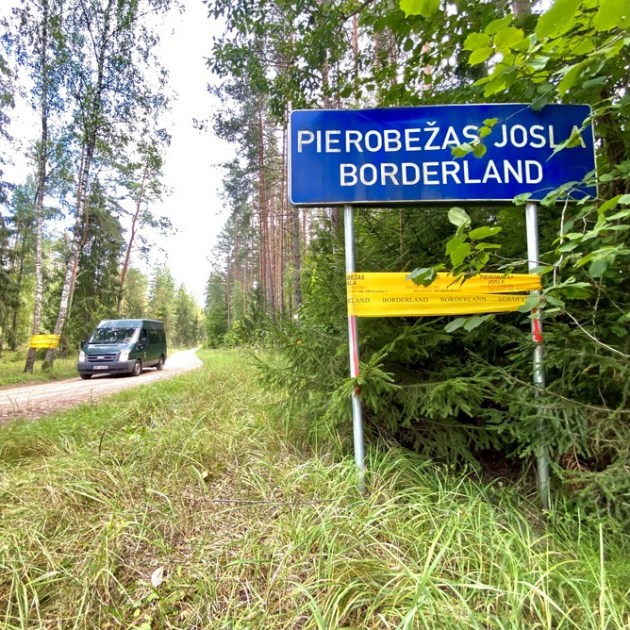 В Латвию из Беларуси пропущены семь нарушителей границы, в том числе дети