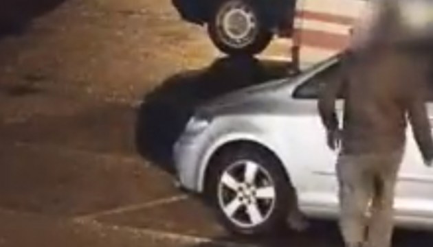 Полиция задержала хулиганившего в комендантский час (ВИДЕО)