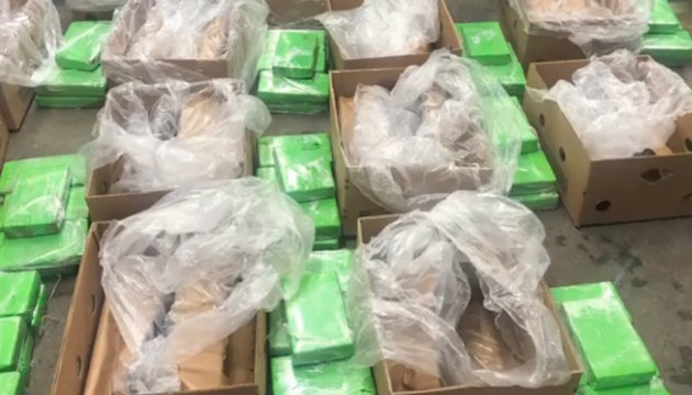 В Латвию в ящиках с бананами ввезено около 168 кг наркотиков (ВИДЕО)