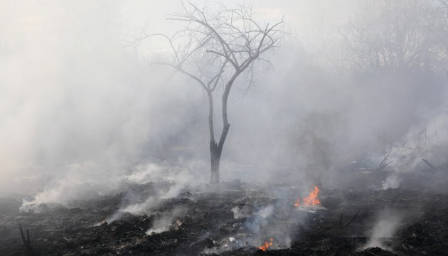 Под Дагдой произошел серьезный пожар