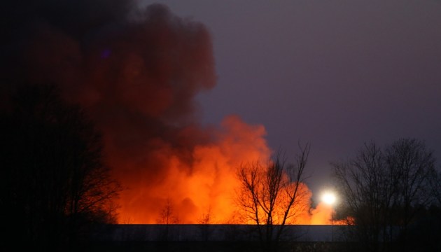 В Эглайнской волости при пожаре погиб человек