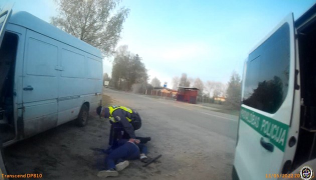 Погоня завершилась задержанием подозреваемых в краже металлолома