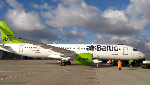 ����� ������ airBaltic ���������� ��-�� �������� ���������